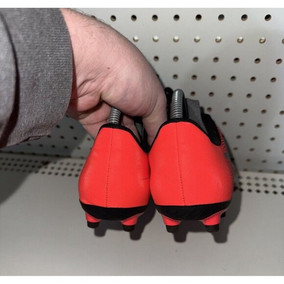 PUMA Spirit II FG Mens Soccer Cleats Size 9 Red Black - Picture 3 of 8